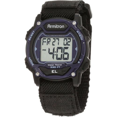 Shiba-Sport Unisex Digital Chronograph Nylon Strap Watch, 45/7004[343]