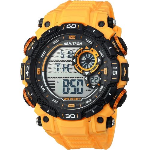 Shiba-Sport Men's Digital Chronograph Resin Strap Watch, 40/8397[360]
