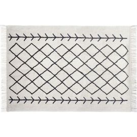Tapis Déco Rectangulaire En Coton Motifs Ethniques Delhi