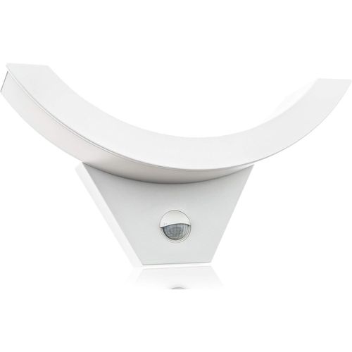 Shiba-Huber Applique Murale Led Avec Détecteur De Mouvement 140° 10 W 1050 Lm I Ip54 Lampe D'extérieur Led Protégée Avec Détecteur[1