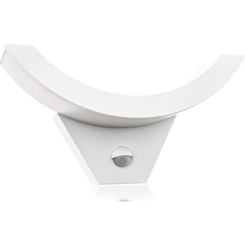 Shiba-Huber Applique Murale Led Avec Détecteur De Mouvement 140° 10 W 1050 Lm I Ip54 Lampe D'extérieur Led Protégée Avec Détecteur[1