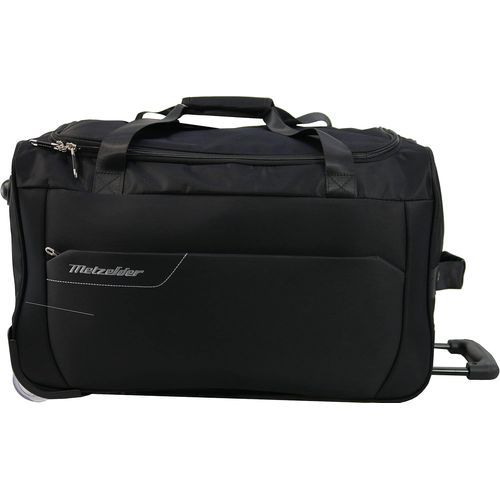 GOTHICANA BY EMPSac De Voyage Taille Moyenne Trolley À Roulettes Runner Valise Souple Tendance Garantie 1 An M (Taille Moyenne (Soute)_63X32X34Cm_63L_2,5Kg, Noir (Black))