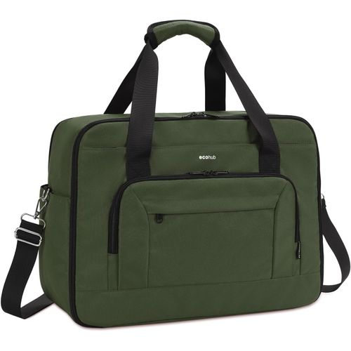 Gothicana By Empbagage Cabine 45x36x20 Easyjet Valise Cabine 45x36x20 Sacs De Voyage Sac Cabine Avion Bagage À Main Pet Écologique Sac De Vol Imperméable Sac Portatif Week-End Sac Duffel 30l(Vert)