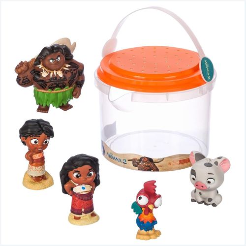 Disney Official Moana 2 Bath Toy Set 5 Pieces