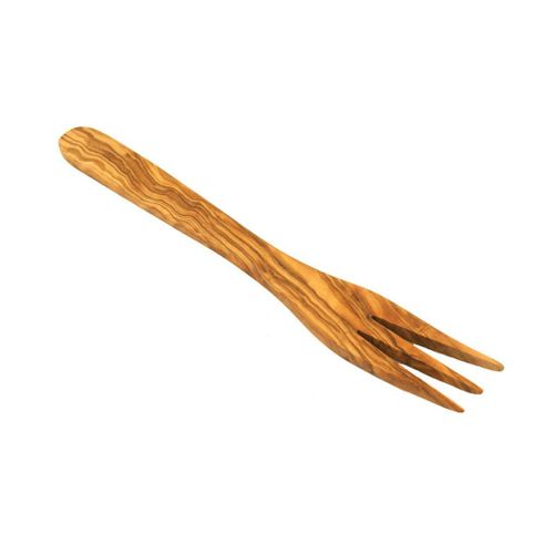 Fourchette À 3 Dents En Bois D'Olivier (L30 Cm)