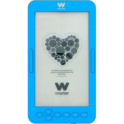 E-Book Scriba 195 S - Lecteur-Compact Bleu De Livres Électroniques De 4.7 Pouces (960X540, Écran Blanc Perlé En E-Lik, Epub, Pdf) 4 Go, Conserver Plus De 2000 Livres, Couleur Bleue[BOOK4280003]