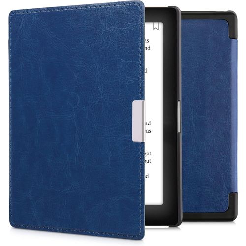 Étui Compatible Avec Kobo Aura Edition 1 Coque - Étui À Rabat Magnétique Tablette Ereader Similicuir - Bleu[Book4280752]