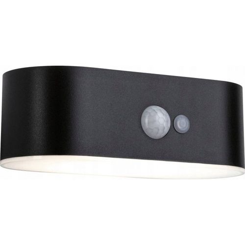 Ext Solaire Applique Adya 2,5w 300lm 3000k Détect Mouv Ip44 Anthracite