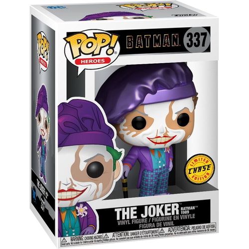 Figurine Funko Pop - Batman - The Joker 1989 - Chase - Numéro 337