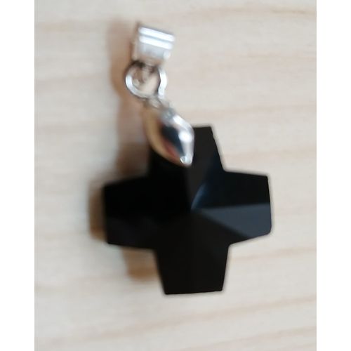 Croix Plaquée Or Cristal Swarovski (Ref D32)
