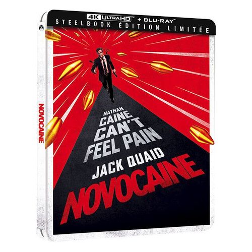 Novocaine - 4k Ultra Hd + Blu-Ray - Boîtier Steelbook Limité