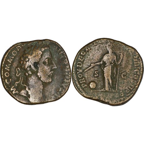 Rome - Sesterce - Commode - 180 Ad - Prov Deor - 22.32 G.- Ric.301 - 25-201