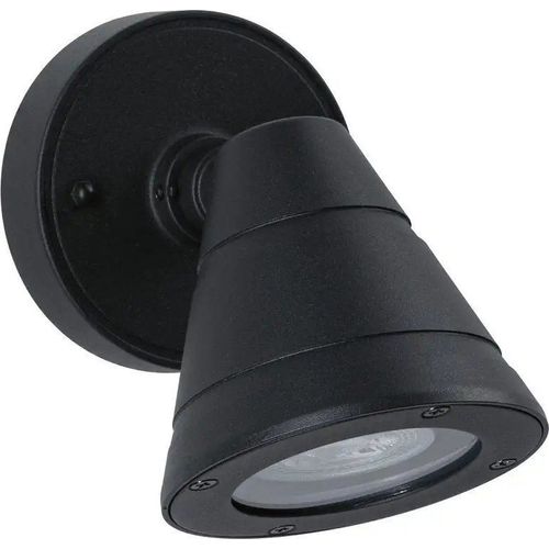 Ext 230v Applique Trian Max.35w Gu10 Gradable Ip44 Bord De Mer Anthracite