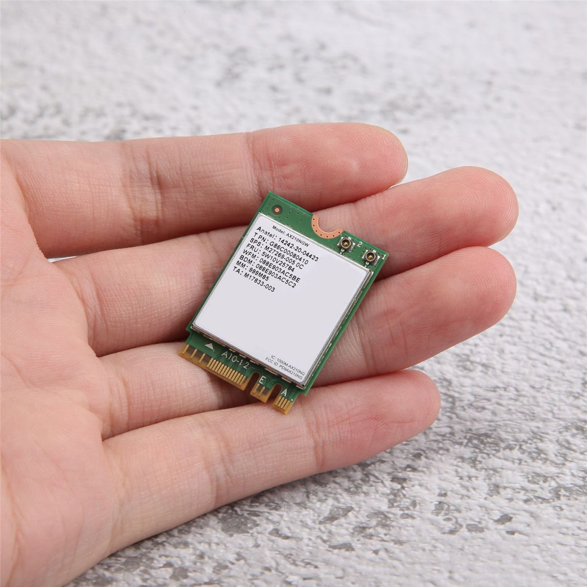 Carte WiFi AX210NGW + 2XAntenne WIFI 6E Bluetooth 5.2 2.4Ghz... - 5