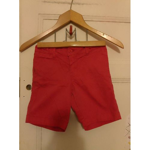 Short Rouge 6 Ans Havacoa.