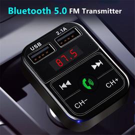 Transmetteur audio GENERIQUE Transmetteur fm bluetooth modulateur