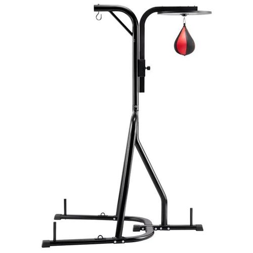 Support De Sac De Frappe 2 En 1-Vevor-Charge 65 Kg-Station De Boxe Autoportante En Acier-Hauteur Réglable