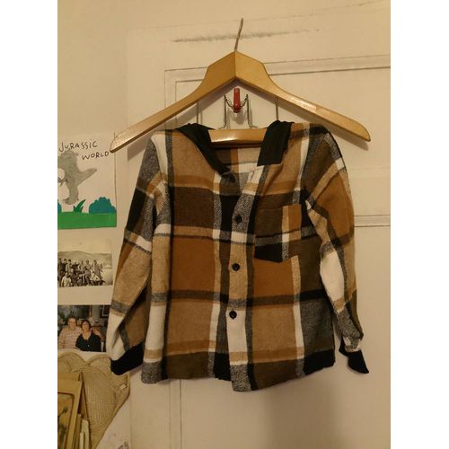 Sur Chemise À Carreaux Marrons/Colorés 6 Ans.