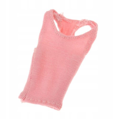 Gilet De Figurine Pour Femme À L'échelle 1/12, Vêtements Miniatures Faits À La Main, Vêtements De Poupée Roses