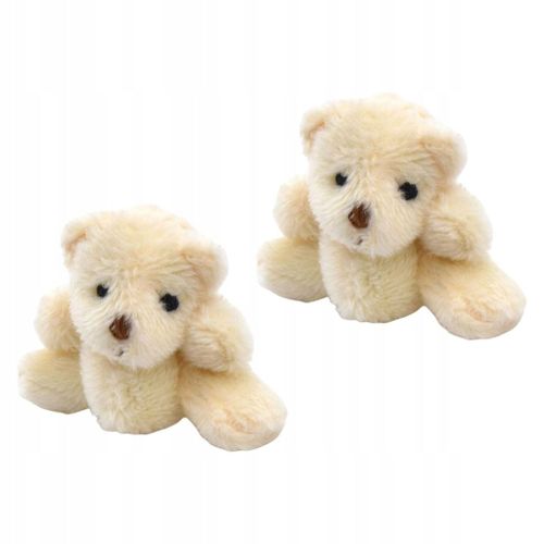 Mini ours en peluche articulé/lapin de 5 cm