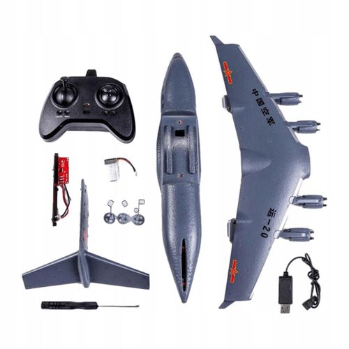 Avion télécommandé 2 canaux RC, avion de chasse, planeur, voilure fixe