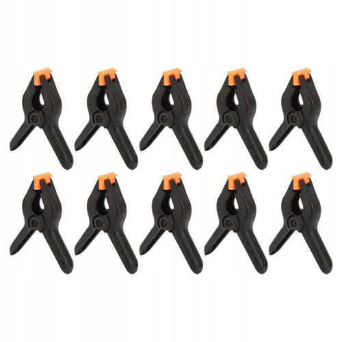 Kit de réparation de pinces à ressort en plastique, 10 pièces, PJ