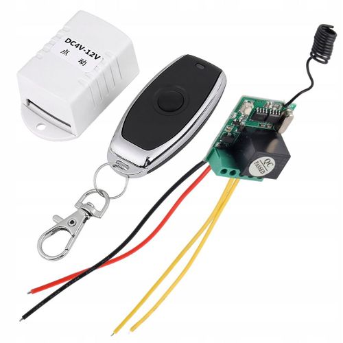 RELAIS AVEC TÉLÉCOMMANDE INTERRUPTEUR MARCHE/ARRÊT 12V