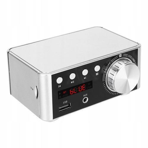 AMPLIFICATEUR HIFI STÉRÉO BLUETOOTH 5.0 50W + LECTEUR AUDIO 50W