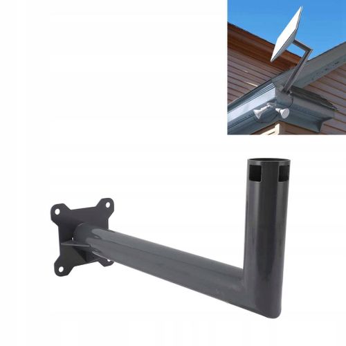 SUPPORT D'ANTENNE DE BALCON POUR ANTENNE SATELLITE TERRESTRE 33,5 CM