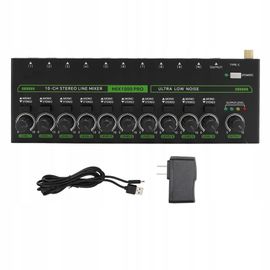 Mixeur audio stéréo RVB professionnel 10 canaux pour Los Angeles