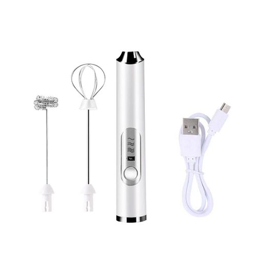 Mousseur à lait pratique, mousseur à café rechargeable, mélangeur de boissons pour barres chocolatées