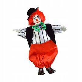 Jolie Poupée Clown En Porcelaine, Modèle De Clown, Articulations Flexibles, Ornement Assis Et