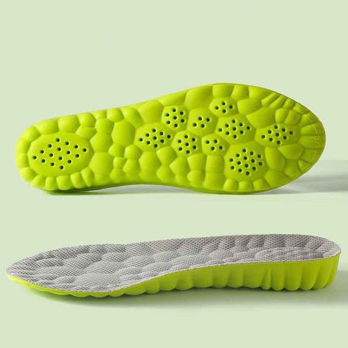Semelles Intérieures Pour Femmes Et Hommes, Sport Haute Élasticité, Absorption Des Chocs, Antibactérien, Déodorant, Semelles Respirantes (2,5 Cm De Haut) 41-42 Mètres ，Trois Paires