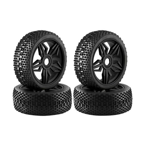 Pneus, Jantes Et Accessoires De Bricolage Pour Voiture Télécommandée Fs 1:8, Noir