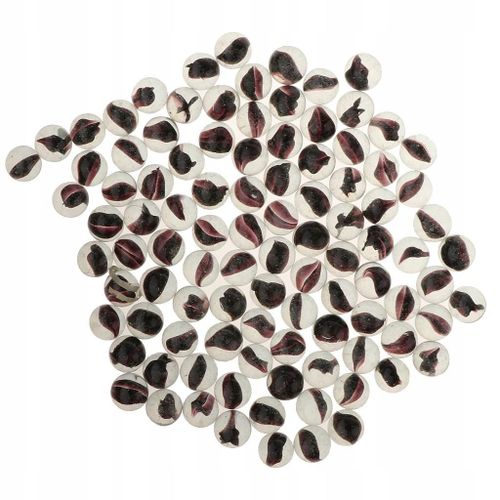 Lot De 100 Billes De Verre Pour Circuit À Billes, Jouet Noir