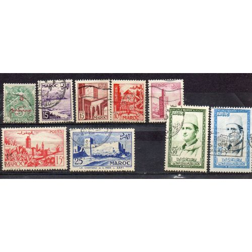 Maroc ( Protectorat ) Timbres Divers