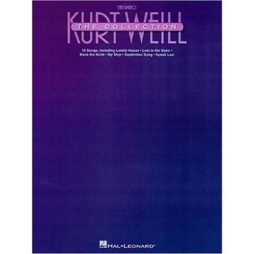 Kurt Weill - The Collection Easy Piano