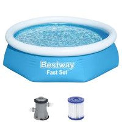 Piscine avec pompe autoportée Bestway Fast Set 2,44 x 0,61 m
