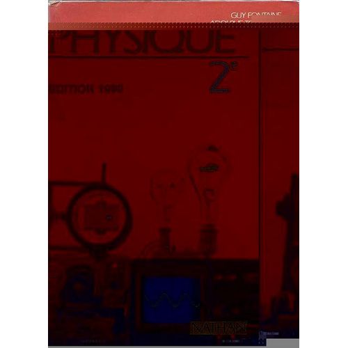 Physique 2nde - Edition 1990