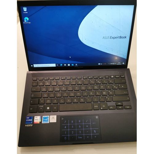 Asus Expertbook B1400CENT-EB2648R - 14" Intel Core i7-1165G7 - 2.8 Ghz - Ram 16 Go - DD 500 Go