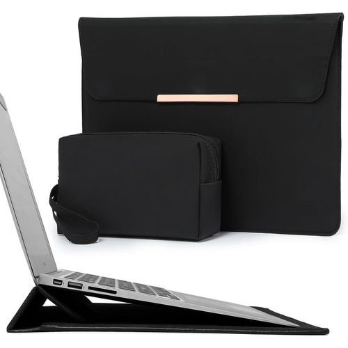 15-16 Pouces Housse Ordinateur Portable Avec Stand Pour Macbook Pro 16 M4/M3/M2/M1 Pro/Max 2025-2019, Macbook Pro 15 2025-2012, Samsung Galaxy Book Flex/Pro 15, Xps 15, Noir(Smiley[PCOM4281844]