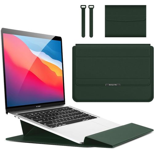 11 11,6 12 Pouces Housse Ordinateur Portable Sacoche Avec Fonction Stand Pour Ipad Pro 12.9 Macbook Air M1 2020/Surface/Acer/Asus/Dell/Fujitsu/Lenovo/Hp/Samsung/Sony Vert[PCOM4282749]