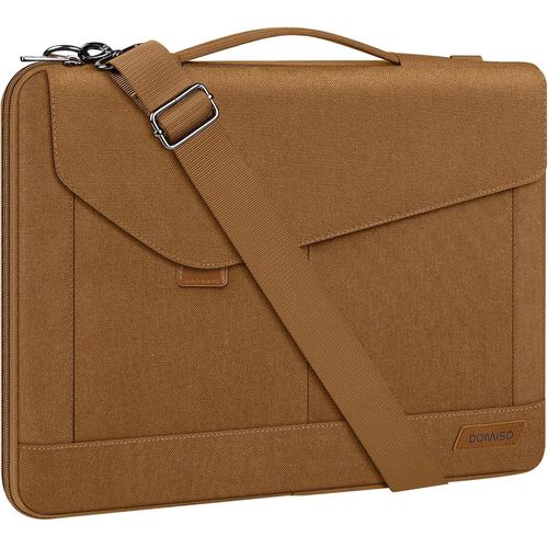 17-17.3 Pouces Sacoche De Portage Pour Ordinateur Portable Compatible Avec Dell/Hp Pavilion/Probook 470/Msi Gs73Vr Stealth Pro/Lenovo/Acer/Asus,Marron[PCOM4282194]