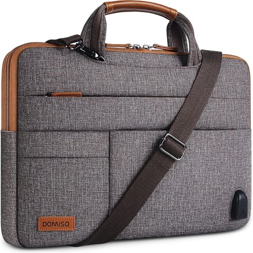 10,1-10,5 Pouces Imperméable Housse De Protection Ordinateur Portable Avec Port De Chargeur Usb Externe Sacoche Bandoulière Pour Tablette/Netbook / 9.7"" Ipad Pro/Samsung Galaxy Tab[PCOM4281081]