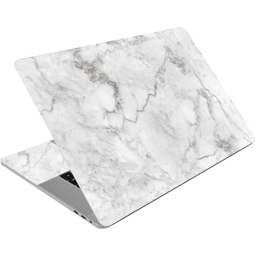 Autocollant En Vinyle Réutilisable Pour Ordinateurs Portables 12,1-15,6"",Décoratif,Résistant À L'Eau Et Aux Rayures,Pour 13,3"" 14"" 15"" Pc Portable Et Netbook (069 Marbre Blanc)[PCOM4284612]