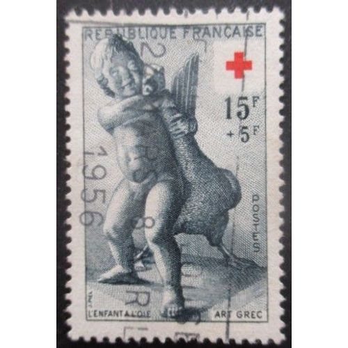 France N°1049 Croix Rouge Oblitéré