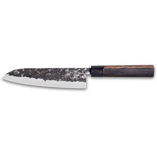SHIBA-Osaka - Couteau japonais Santoku 18 cm bois[1363]