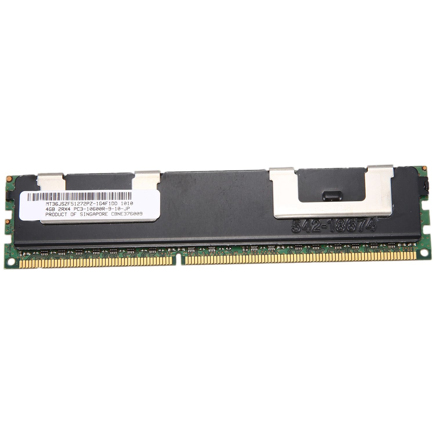 4 Go de MMoire RAM DDR3 PC3-10600R 1333 MHz 2Rx4 1,5 V ECC ...