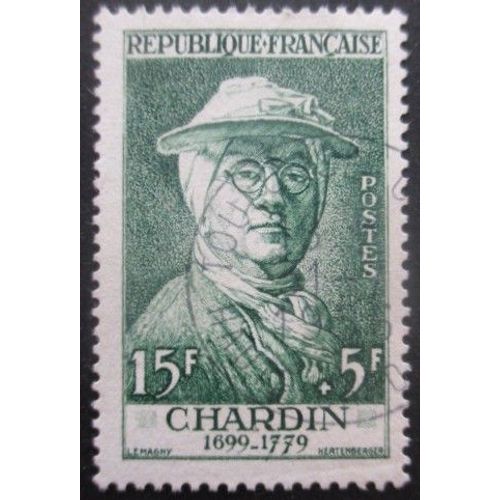 France N°1069 Chardin Oblitéré