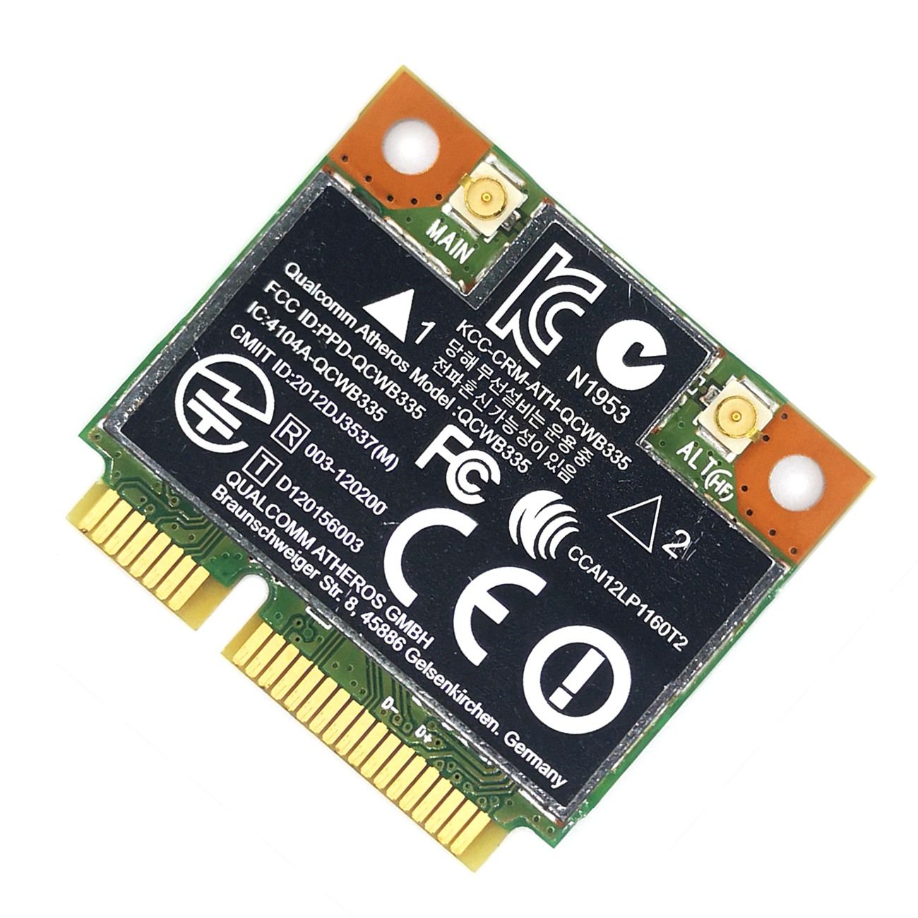 Carte WiFi AR9565 QCWB335 Mini PCIE Bluetooth 4.0 150 Mbps 2... - 4